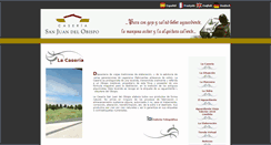 Desktop Screenshot of caseriasanjuandelobispo.com